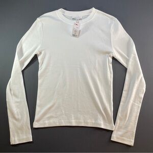 Topshop White Crew Neck Tee